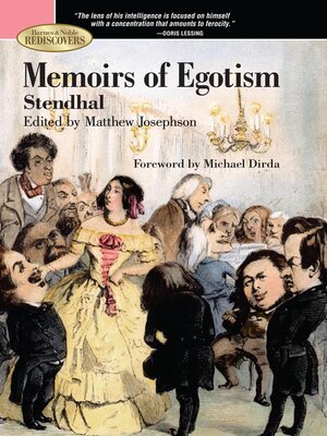 cover image of Memoirs of Egotism